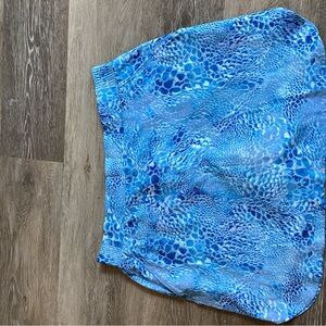 Calia Blue Patterned Golf Skirt